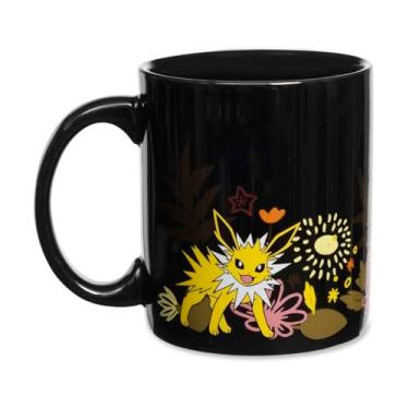 Imagem de Pokémon Center: Caneca preta Jolteon (325 ml)