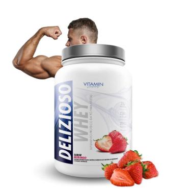 Imagem de Delizioso Whey Vh Baunilha Chocolate Morango 900g-Feminino