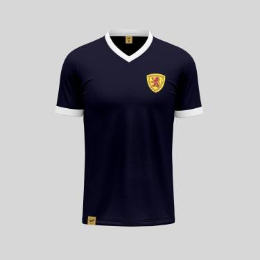 Imagem de Camisa Futebol Masculina Escócia 1950 Retrô-Masculino