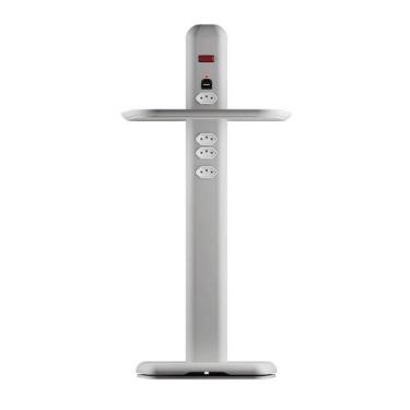 Imagem de Extensão Torre OCTOO Totem Elétrico com 4 Tomadas, USB e USB-C, Bandej