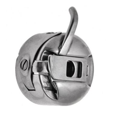 Imagem de Caixa Bobina Maquina Costura Reta Pretinha Antiga Ja2 15-30 - Evolvere