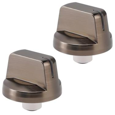 Imagem de DG94-01480A para peças de substituição de botão de fogão Samsung, compatível com Samsung Smart Electric Cooktop Burner NZ36K6430RG/AA-00, NZ30K6330RG/AA-00, NZ30K6330RS/AA-00, NZ36K6430RS/AA-00, 2