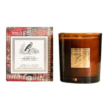 Imagem de Jackson Vaughn Jeremiah Jo Candle | Aromatherapy Long Lasting Luxury Home Fragrance Decor Gifts Hand Derramed Soy Wax Blend Notes of Grapefruit, Red Groselha, BlackBerry 55 Hour Burn 411 g (Mary Lee)
