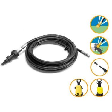 Imagem de Mangueira Nylon Desentupidora 6mt Lavor SK Turbo Lavadora