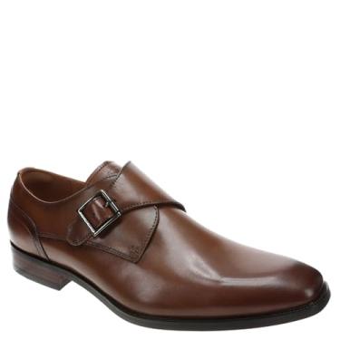 Imagem de Florsheim Sorrento Plain Toe Single Monk Strap Men's Slip On, Conhaque, 44