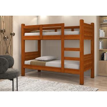 Imagem de Beliche VitaMov Cinomomo Versátil Vira 2 Camas Estrado 100% Madeira Pé