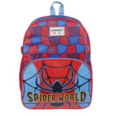 Imagem de Mochila Escolar G Infantil Menino Spider World Container Kids