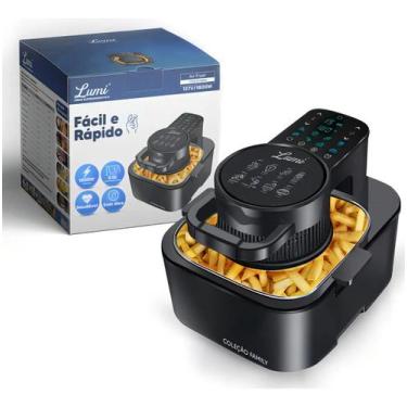 Imagem de Fritadeira Sem Óleo Lumi Air Fryer Digital 1800w 220v, 220V