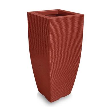 Imagem de Vaso De Planta Grande Alto Decor Polietileno 90X40 Cerâmica - Foster P