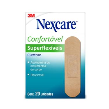 Imagem de Curativos Superflexíveis Nexcare 20 unidades