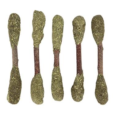 Imagem de Haofy Timothy Coloca Palitos de Mastigação de Grama de Alfafa, Brinquedos para Mastigar Hamsters, Porquinhos -da -índia e Muito Mais, Ricos Em Vitaminas e Minerais