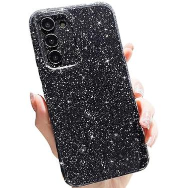 Imagem de MINSCOSE Capa compatível com Samsung Galaxy S23 5G, linda cor neon brilhante, brilhante, fina, à prova de choque, capa brilhante de silicone para mulheres e meninas para Galaxy S23 de 6,1 polegadas -