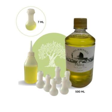 Imagem de Kit Óleo De Unção 500ml Bisnaga 100 Botijas Lembrança - óleo 7 unções 