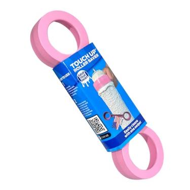 Imagem de Touch Up Cup Ferramenta de limpeza de rolo de pintura Roller Saver, suprimentos de pintura doméstica, raspador removedor de tinta, como visto em produtos de tanque de tubarão, 1 pacote, rosa