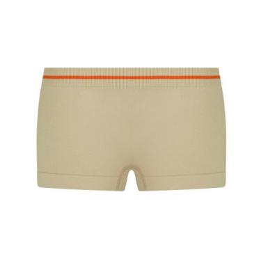Imagem de Calcinha Boxer Feminina Infantojuvenil Lobinha Shorts Sem Costura Em M
