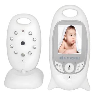 Imagem de Babá Eletrônica Sem Fio Digital Com Visão Noturna Tela LCD 2 Polegadas, Visão Noturna, Comunicação Bidirecional