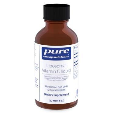 Imagem de Suplemento de encapsulamentos puros de vitamina C lipossomal 120 ml - 