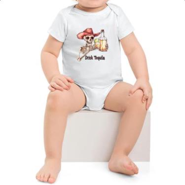 Imagem de Body infantil Caveira Drink Tequila - Alearts, M