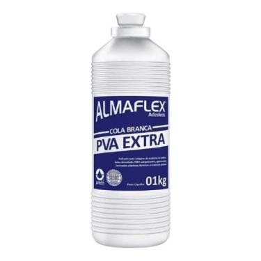 Imagem de COLA BRANCA EXTRA PVA ALMAFLEX 1kg - ALMATA QUIMICA