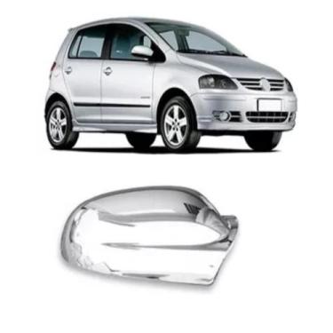 Imagem de Aplique Cromado Retrovisor Direito S pisca Gol / Saveiro / Voyage G6 G
