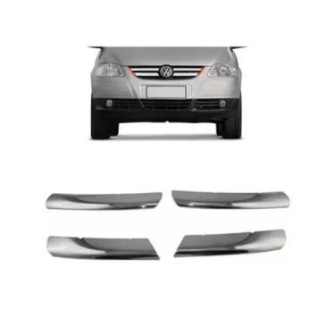 Imagem de Aplique Cromado Grade Dianteira Fox 08/10 Space Fox - ShekParts