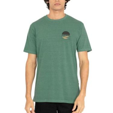 Imagem de Camiseta Especial Quiksilver Rise Sun Verde, G, Verde