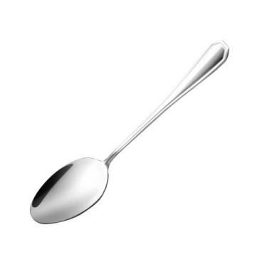 Imagem de Kit 12 Colheres de Mesa Beta Inox Polido Resistente Elegante Ideal par