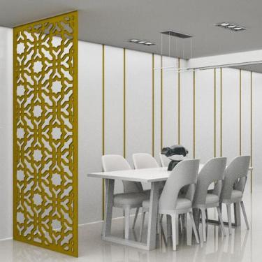 Imagem de Painel Vazado Divisória MDF Istambul Crú - Decore Painéis e Divisórias