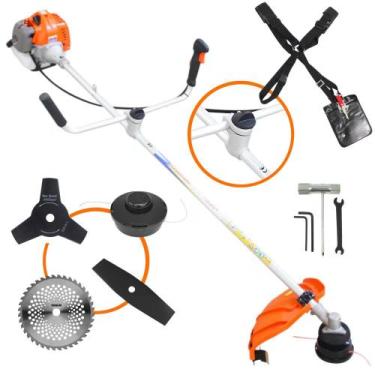 Imagem de Máquina de Cortar Grama Vulcan VR430-P À Gasolina 43cc 2T 1,7HP de Pot