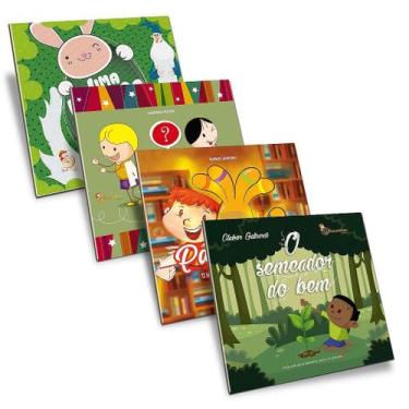 Imagem de Kit de Livros Infantis Espíritas - 4 Livros para Crianças - BOA NOVA