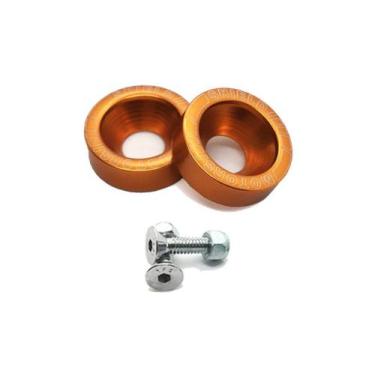 Imagem de Kit Parafuso E Arruela De Placa Decorativo - Verde Claro - Shieldmotor