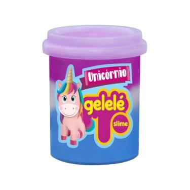 Imagem de Slime De Unicórnio Gelele Com24 152G Massinha Meleca
