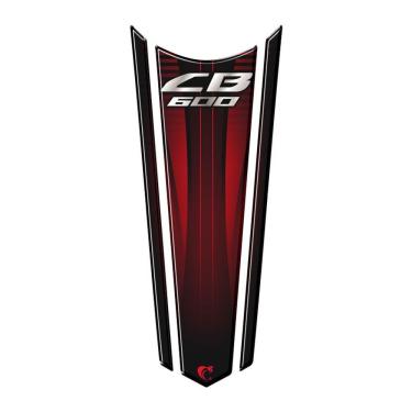 Imagem de Adesivo Faixa Gravata Tanque Moto Resinado Cb 600 Vermelho