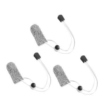 Imagem de menolana 3x Luvas de um dedo para pesca com mosca, protetores de dedos leves, presentes para pescadores, antiderrapantes, versáteis e práticos para homens e