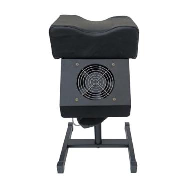Imagem de OIIBWQ Apoio para Os Pés de Pedicure Apoio para Os Pés de Manicure Apoio para Os Pés Cadeira de Pedicure Suporte Ergonômico com Altura Ajustável para Uso em, Preto