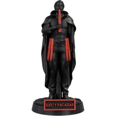 Imagem de Estátua Exu 7 Facadas Umbanda Candomblé (Cor Nox Sanguine)