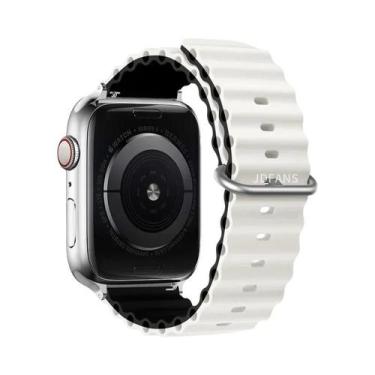 Imagem de Pulseira De Silicone Ocean Band Para Apple Watch Ultra Série 10 9 8 7 