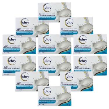 Imagem de Kit 12 Sabonete Barra Vegetal Cloy Beauty Bar Hidratacao Intensa Ultra Hidratante Milk Care e Red Fruits (Azul)