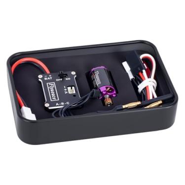 Imagem de 25A Brushless ESC 1224 4500KV Brushless Outer Rotor Motor Combo Kit for 1/24 Axial SCX24 AX24 RC Crawler Rock Truck Car Upgrade