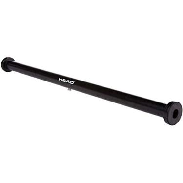 Imagem de Barra de puxar para porta parafuso horizontal na porta pull-ups interior casa multifuncional parede única barras paralelas treinamento de força