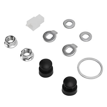 Imagem de Acouto Kit de Porcas e Arruelas de Motor de Cubo de Aço de Alta Qualidade Eixo de 12 Mm - Compatível Com Motores de Bicicleta Elétrica de 250 W-3000 W, Substituição Perfeita, Desempenho Aprimorado