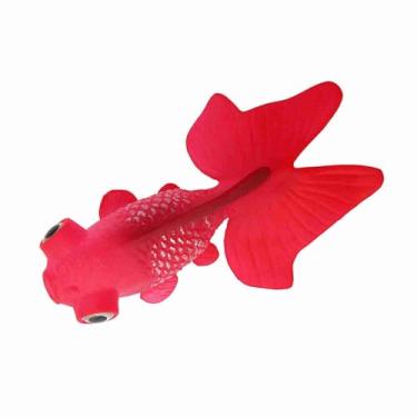 Imagem de Generic Peixe Pequeno de Silicone Artificial para Aquário Ornamento Engraçado de Tanque de Peixes, de Simulação Realista para Decoração de Tanque de, Material Não Tóxico para água Doce e Salgada