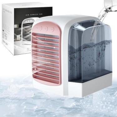Imagem de Breeze Box Ac, libera partículas de névoa de gelo, resfriamento rápido, para condicionador de quarto, escritório, casa, ar-condicionado, Breeze Box portátil, mini ventilador de resfriamento de água de