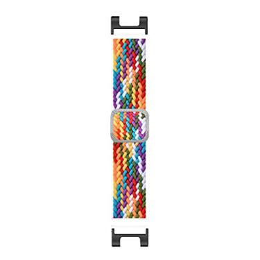 Imagem de Pulseiras de relógio Correias de relógio de substituição de 22 mm Correia de nylon compatível com Huami Amazfit T-Rex T-Rex Pro