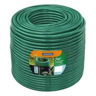 Imagem de Mangueira flex pvc verde 50mts 1/2" 79170500 - tramontina