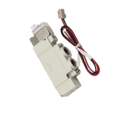 Imagem de EJWFASCV Válvula Solenoide Eletromagnética Dupla de 2 Posições SY7220 C8 Válvula Solenoide Pneumática (SY7220-3YD-C8)