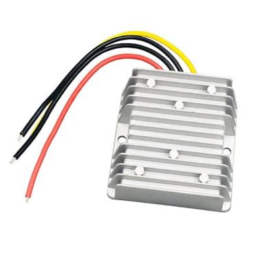 Imagem de Módulo de fonte de alimentação estabilizada de 12V/24V para 24V DC-DC 9V ~ 36V a 24V 5A 6A 8A 10A Conversor Buck-Boost automático para carro (9-36V para 24V 10A)