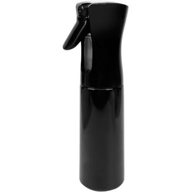 Imagem de Frasco de spray contínuo para cabelo – 2 segundos de névoa ultrafina – pulverizador de água de plástico recarregável para penteado, limpeza, plantas, salão de beleza, aromas de óleos essenciais e