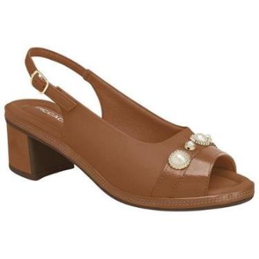 Imagem de Sandália Joanete Sato Bloco Piccadilly 566077 Feminino-Feminino