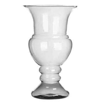 Imagem de Vaso Natalia Vidro Ambar e Incolor Medio 35cm(INCOLOR)